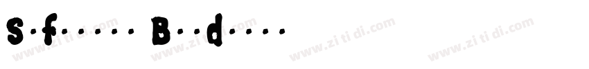Softsoul Bold字体转换